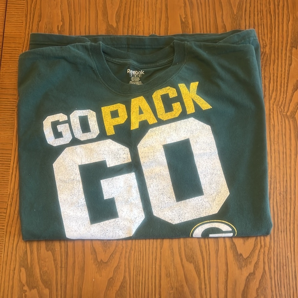 Green Bay Packers t shirt Reebok 2XL